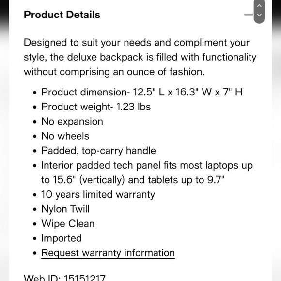 Samsonite Mobile Solution Deluxe Backpack - Picture 6 of 9